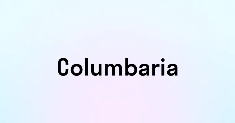 Columbaria