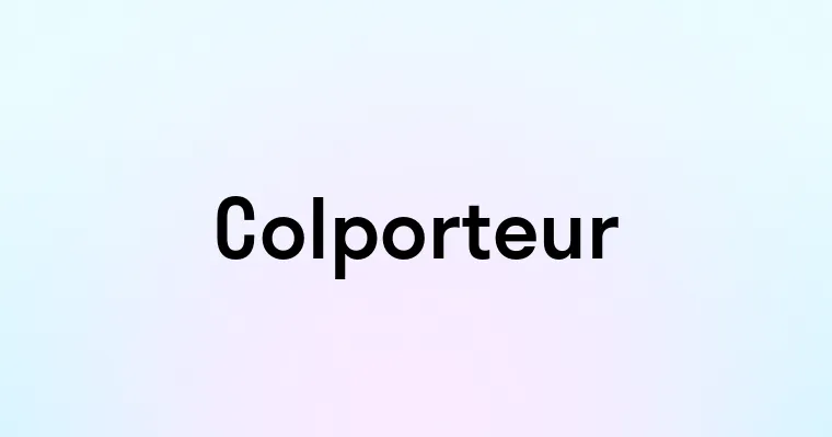 Colporteur