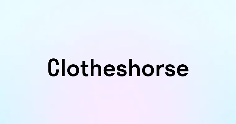 Clotheshorse