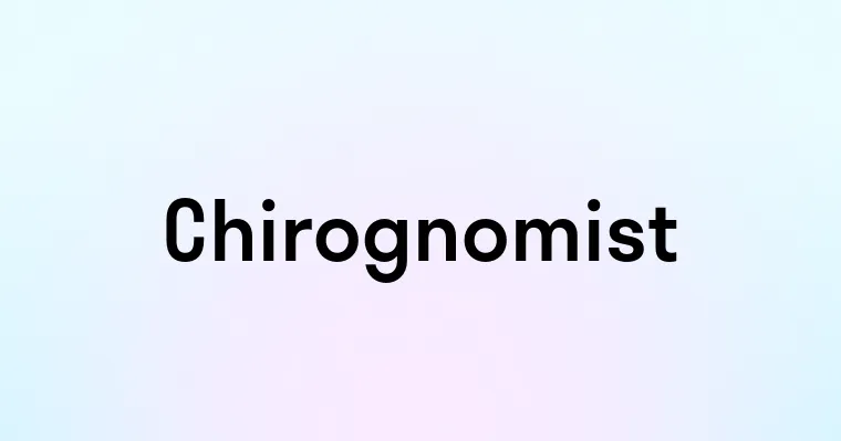 Chirognomist