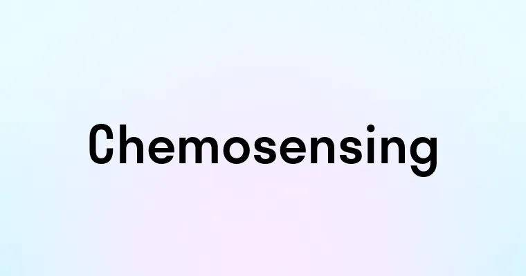 Chemosensing