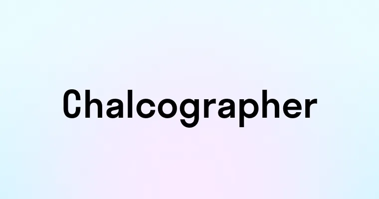 Chalcographer