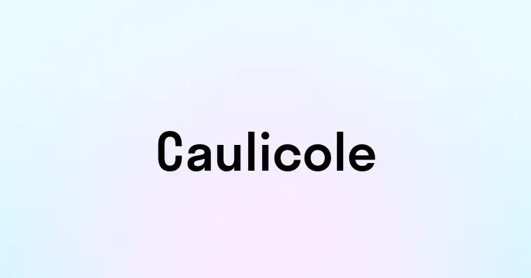 Caulicole