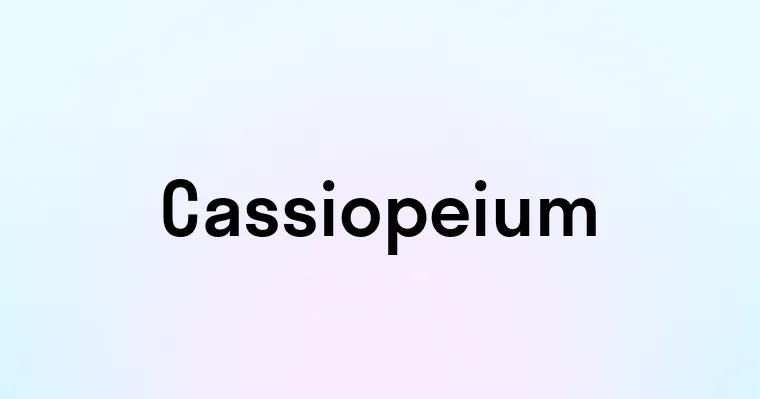 Cassiopeium