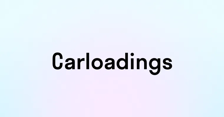 Carloadings