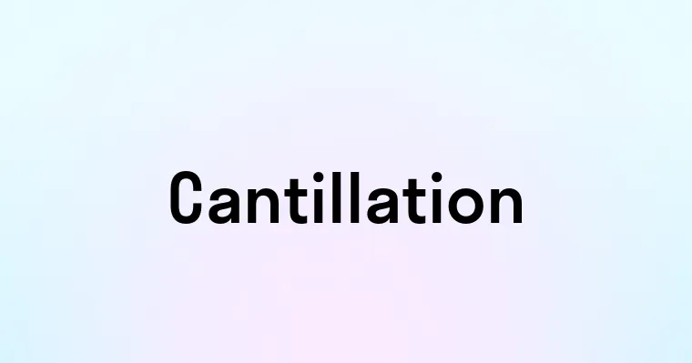 Cantillation