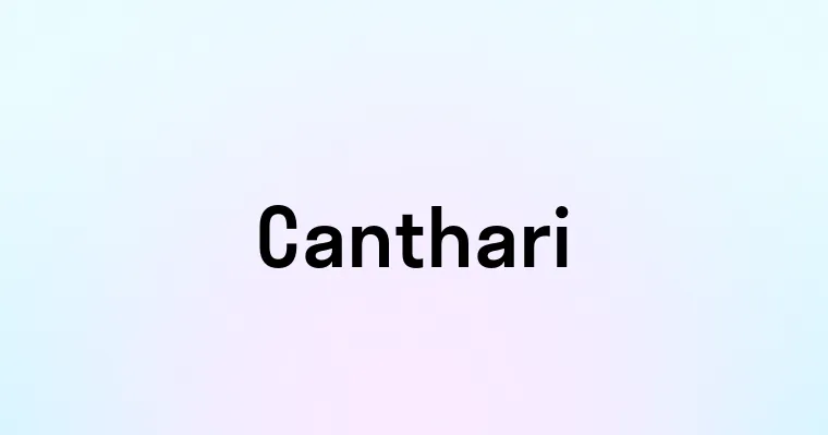 Canthari