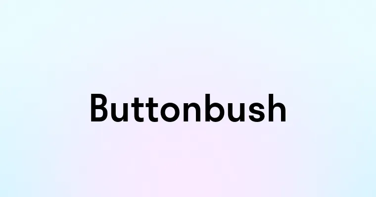 Buttonbush