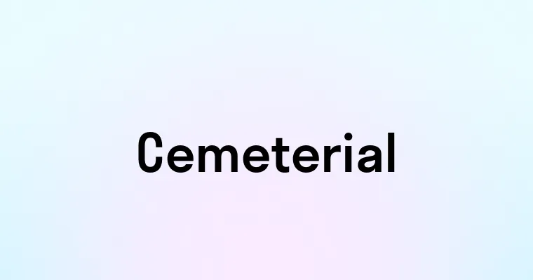 Cemeterial