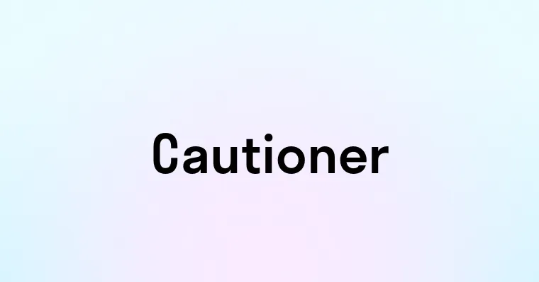 Cautioner