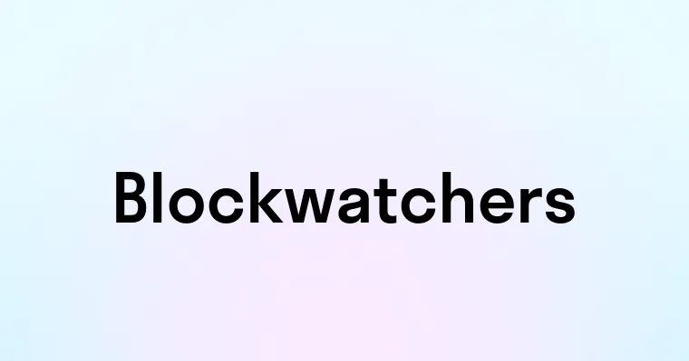 Blockwatchers