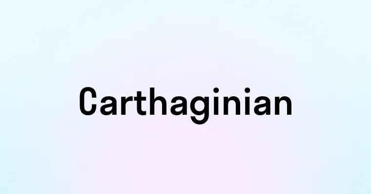 Carthaginian