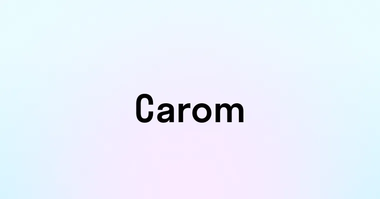 Carom