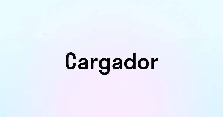 Cargador