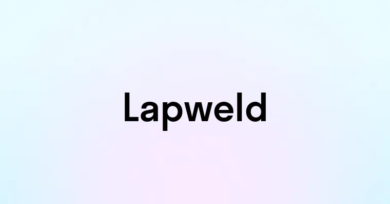 Lapweld