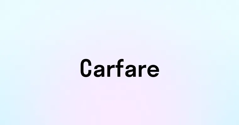 Carfare