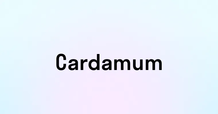 Cardamum