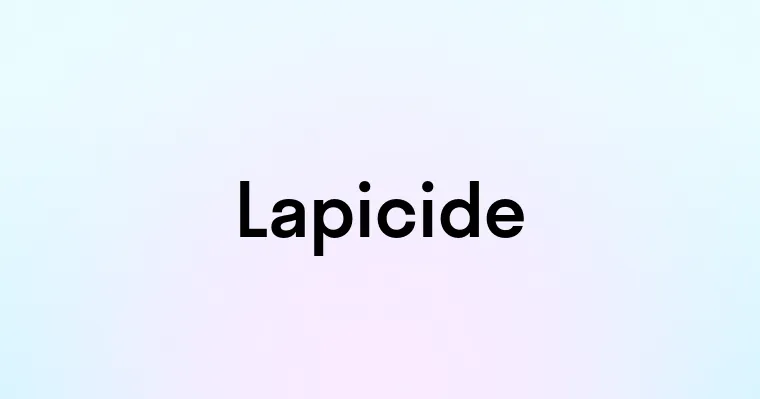 Lapicide