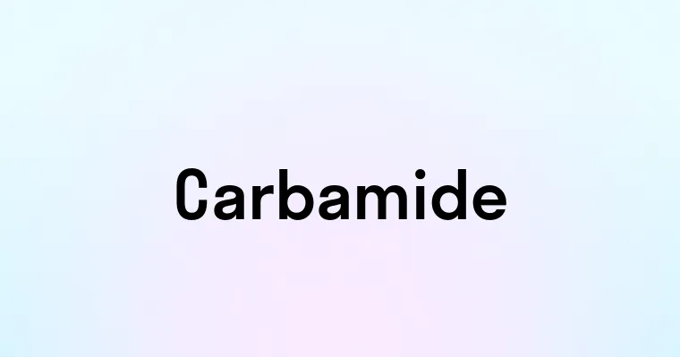 Carbamide