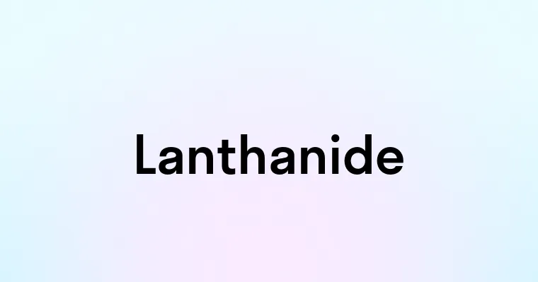 Lanthanide