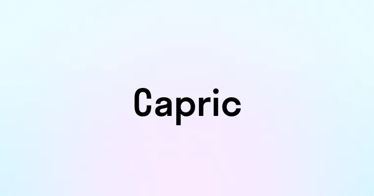 Capric