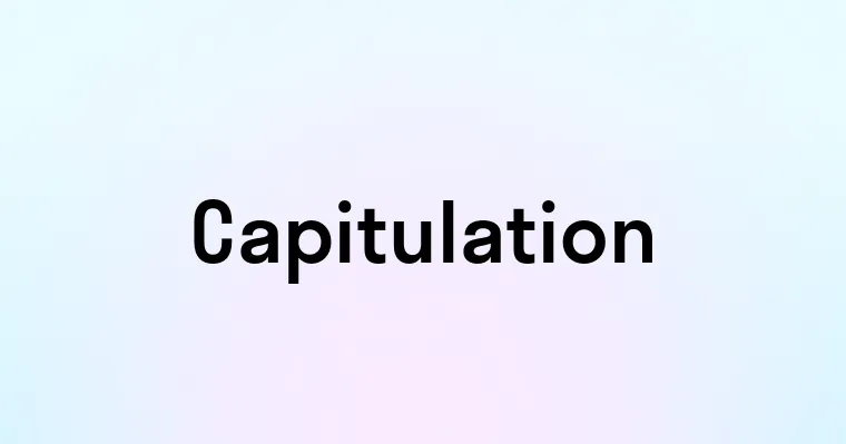 Capitulation