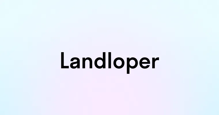 Landloper