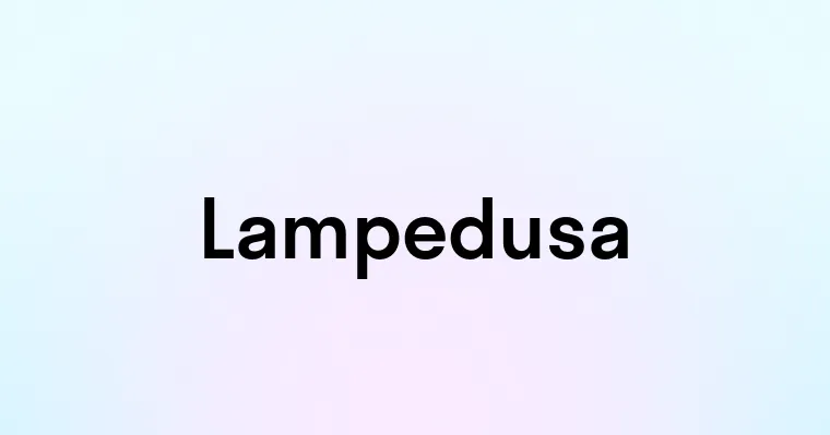 Lampedusa