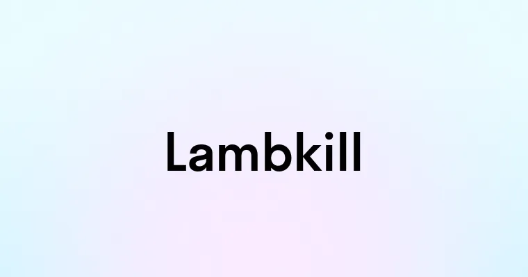 Lambkill