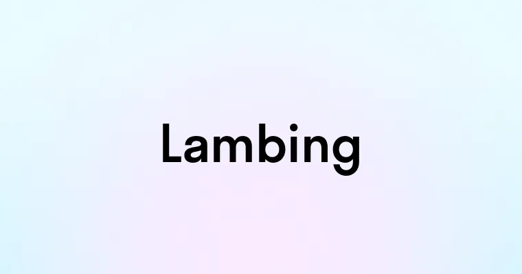 Lambing