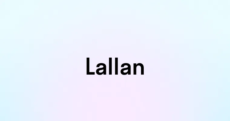 Lallan