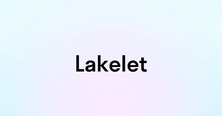 Lakelet