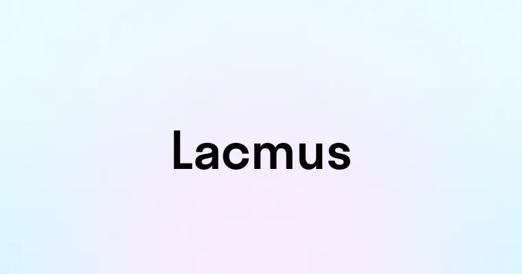 Lacmus