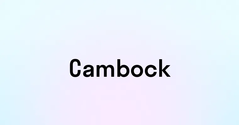 Cambock