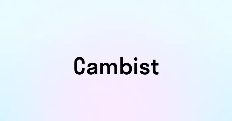 Cambist