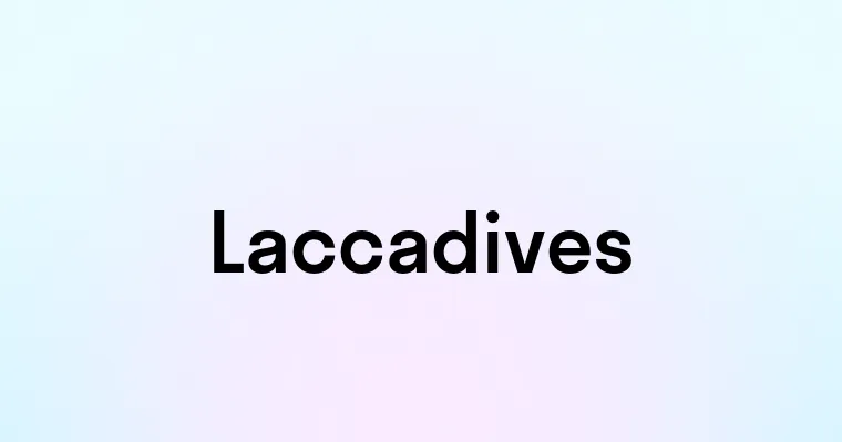 Laccadives