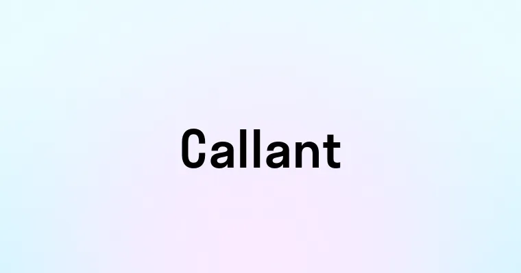 Callant