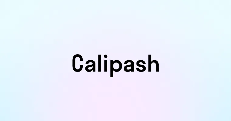 Calipash