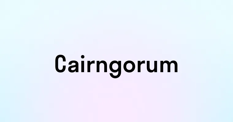 Cairngorum