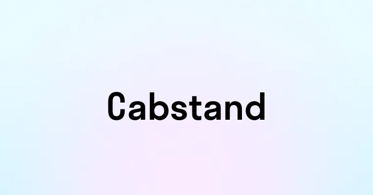 Cabstand