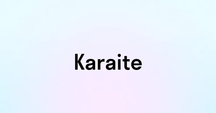 Karaite