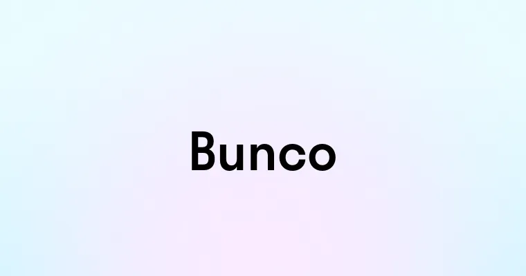 Bunco