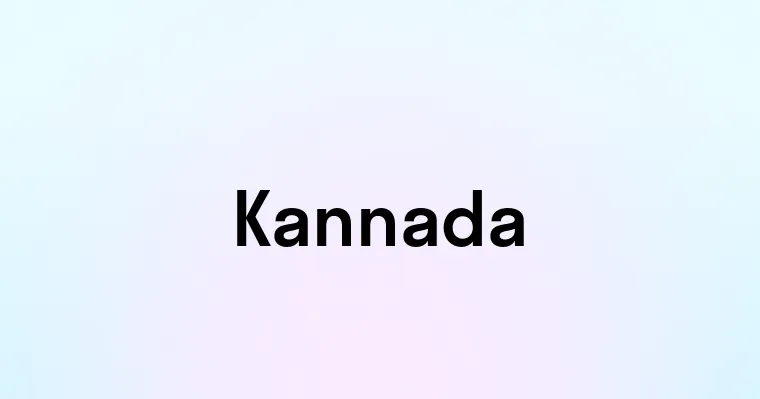 Kannada