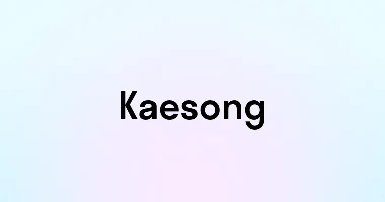 Kaesong