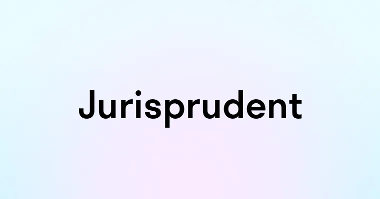 Jurisprudent