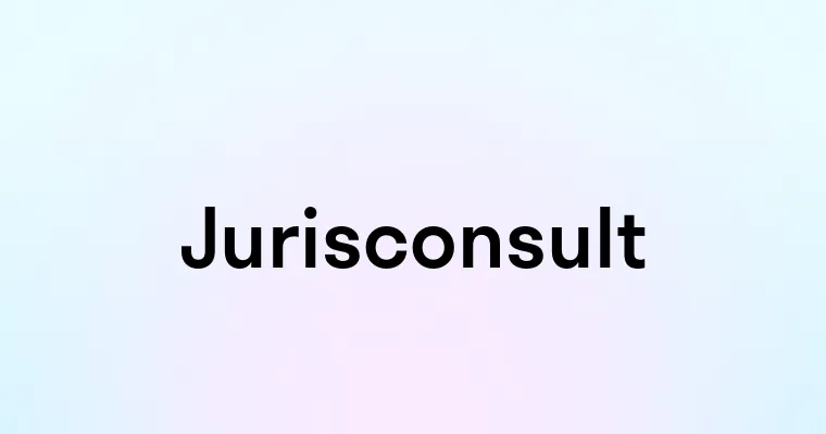 Jurisconsult