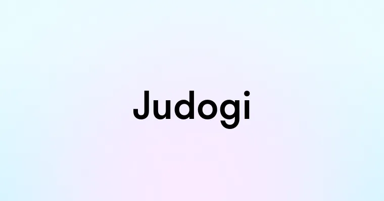 Judogi