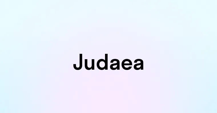 Judaea