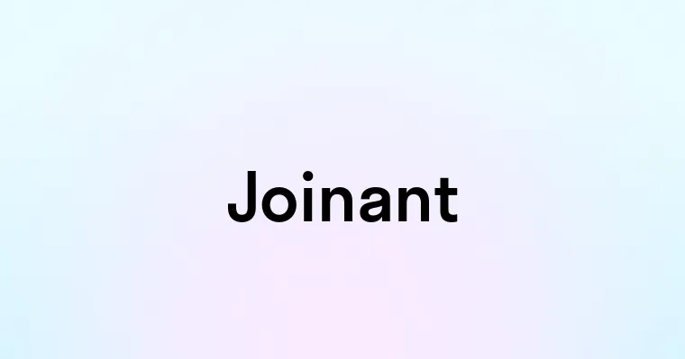 Joinant