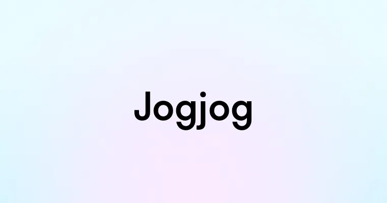 Jogjog